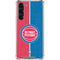 NBA Detroit Pistons Canvas Galaxy S23 Plus Clear Case