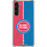 NBA Detroit Pistons Canvas Galaxy S23 Plus Clear Case