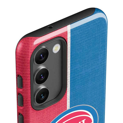 NBA Detroit Pistons Canvas Galaxy S23 Pro Case