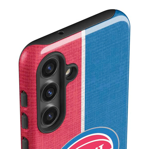 NBA Detroit Pistons Canvas Galaxy S24 Impact Case