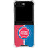NBA Detroit Pistons Canvas Galaxy Z Flip5 5G Clear Case