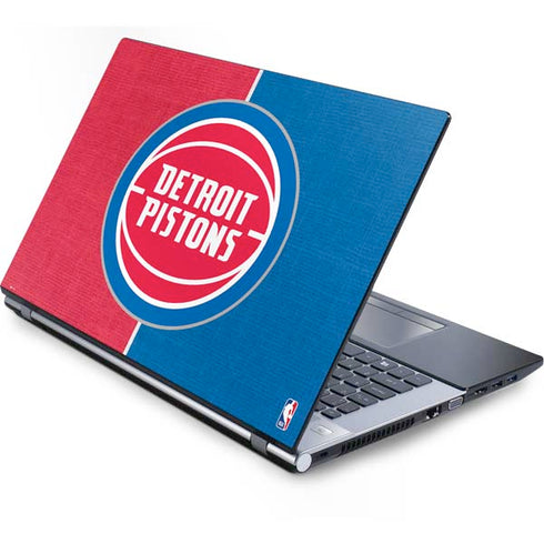 NBA Detroit Pistons Canvas Generic Laptop Skin