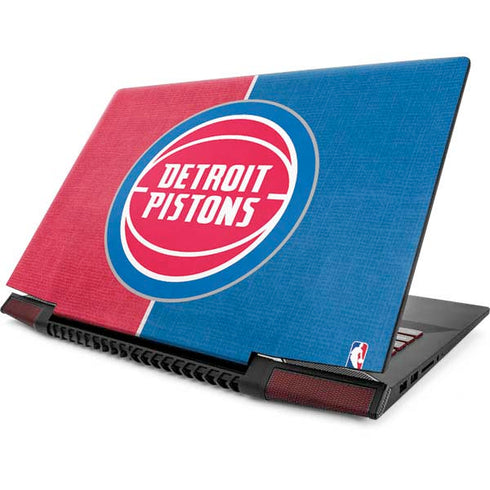 NBA Detroit Pistons Canvas Lenovo IdeaPad Skin