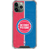 NBA Detroit Pistons Canvas iPhone 11 Pro Max Clear Case