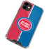 NBA Detroit Pistons Canvas iPhone 12 Clear Case