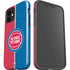 NBA Detroit Pistons Canvas iPhone 12 Impact Case