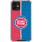 NBA Detroit Pistons Canvas iPhone 12 Mini Clear Case
