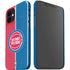 NBA Detroit Pistons Canvas iPhone 12 Mini Lite Case