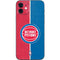 NBA Detroit Pistons Canvas iPhone 12 Mini Skin