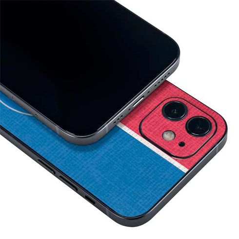 NBA Detroit Pistons Canvas iPhone 12 Mini Skin