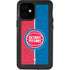 NBA Detroit Pistons Canvas iPhone 12 Mini Waterproof Case