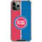 NBA Detroit Pistons Canvas iPhone 12 Pro Max Clear Case