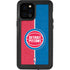 NBA Detroit Pistons Canvas iPhone 12 Pro Max Waterproof Case