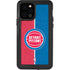 NBA Detroit Pistons Canvas iPhone 12 Pro Waterproof Case