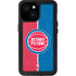 NBA Detroit Pistons Canvas iPhone 13 Mini Waterproof Case