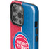 NBA Detroit Pistons Canvas iPhone 13 Pro Impact Case