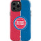 NBA Detroit Pistons Canvas iPhone 13 Pro Max Impact Case