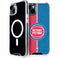 NBA Detroit Pistons Canvas iPhone 15 MagSafe Case