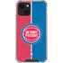 NBA Detroit Pistons Canvas iPhone 14 Plus Clear Case