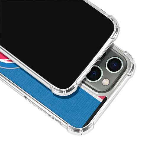NBA Detroit Pistons Canvas iPhone 15 Pro Clear Case