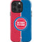 NBA Detroit Pistons Canvas iPhone 14 Pro Impact Case