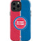 NBA Detroit Pistons Canvas iPhone 14 Pro Max Impact Case