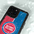 NBA Detroit Pistons Canvas iPhone 14 Pro Max Waterproof Case