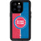 NBA Detroit Pistons Canvas iPhone 14 Pro Waterproof Case