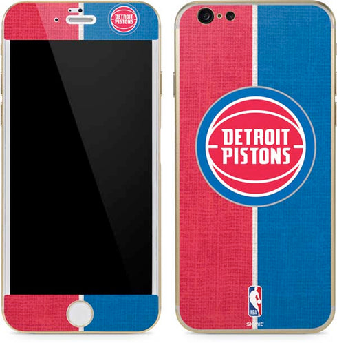 NBA Detroit Pistons Canvas iPhone 6/6s Skin