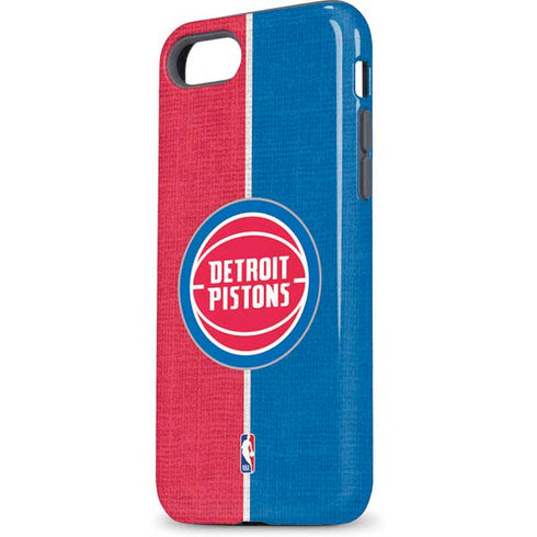 NBA Detroit Pistons Canvas iPhone 7 Pro Case