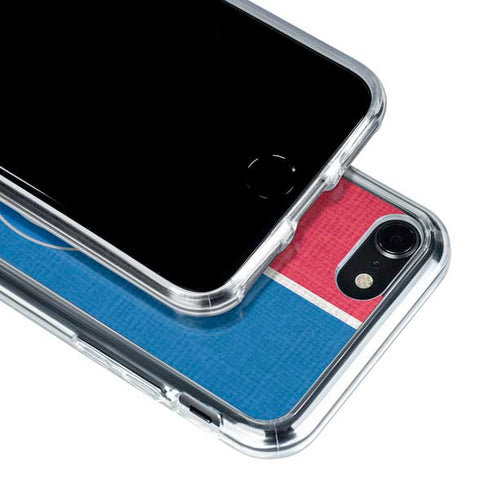 NBA Detroit Pistons Canvas iPhone SE (2nd & 3rd Gen) Clear Case