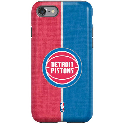 NBA Detroit Pistons Canvas iPhone SE (2nd & 3rd Gen) Pro Case