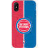NBA Detroit Pistons Canvas iPhone X Pro Case