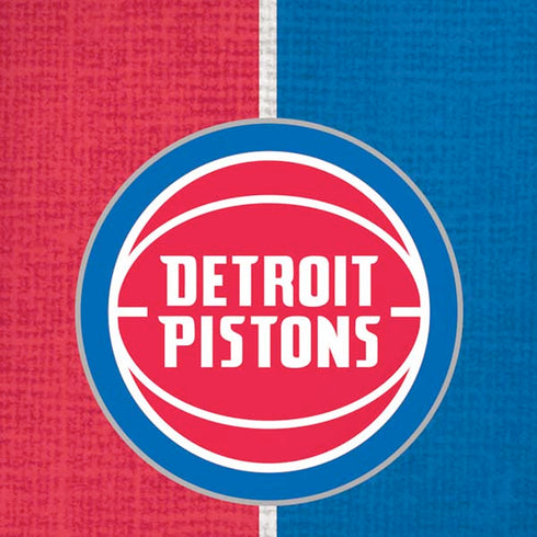 NBA Detroit Pistons Canvas iPhone XS Pro Case