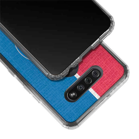 NBA Detroit Pistons Canvas LG K51/Q51 Clear Case