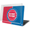 NBA Detroit Pistons Canvas MacBook Pro 15in (2016-19) Case plus Skin