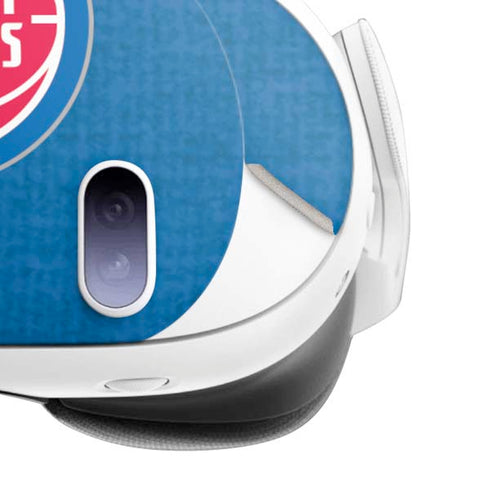 NBA Detroit Pistons Canvas Meta Quest 3 Skin