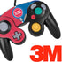 NBA Detroit Pistons Canvas Nintendo GameCube Controller Skin