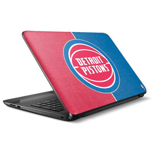 NBA Detroit Pistons Canvas HP Notebook Skin