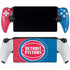 NBA Detroit Pistons Canvas PlayStation Portal Remote Player Skin