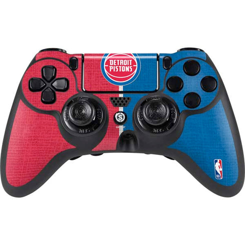 NBA Detroit Pistons Canvas PS4/PC SCUF Impact Controller Skin