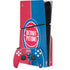 NBA Detroit Pistons Canvas PS5 Slim Disk Bundle Skin