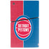 NBA Detroit Pistons Canvas PS5 Slim Disk Console Skin