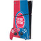 NBA Detroit Pistons Canvas PS5 Slim Digital Edition Bundle Skin