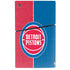 NBA Detroit Pistons Canvas PS5 Slim Digital Edition Bundle Skin