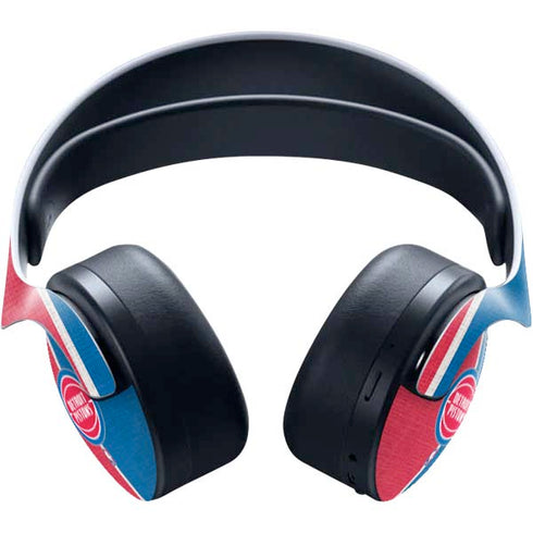 NBA Detroit Pistons Canvas PULSE 3D Wireless Headset for PS5 Skin