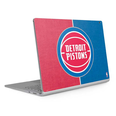NBA Detroit Pistons Canvas Surface Book 2 15in Skin