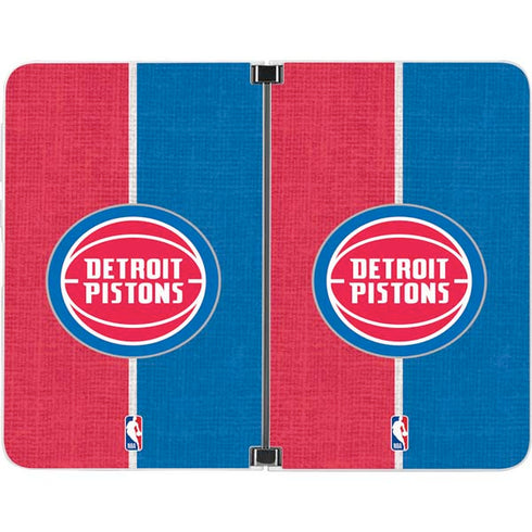 NBA Detroit Pistons Canvas Surface Duo Skin