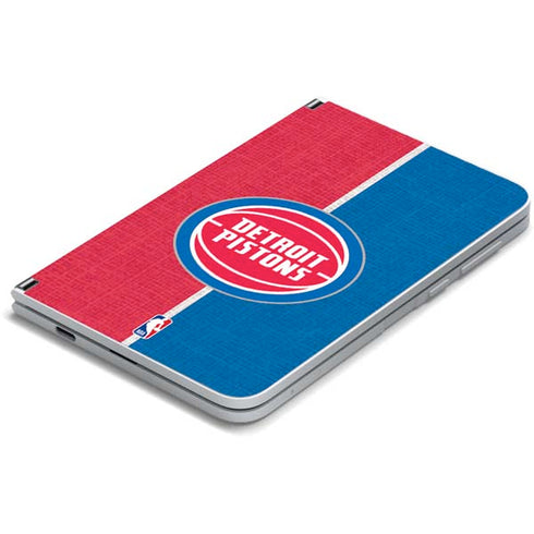 NBA Detroit Pistons Canvas Surface Duo Skin