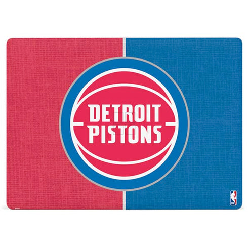 NBA Detroit Pistons Canvas Surface Laptop 3 13.5in Skin